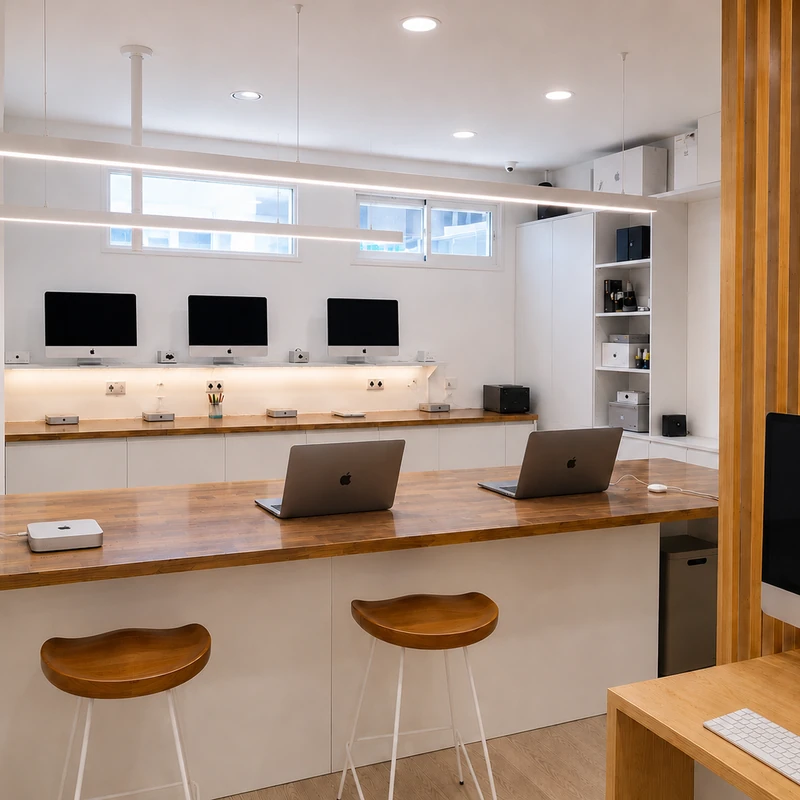 Centro técnico MacMan en Poblenou Barcelona — reparación Mac certificada